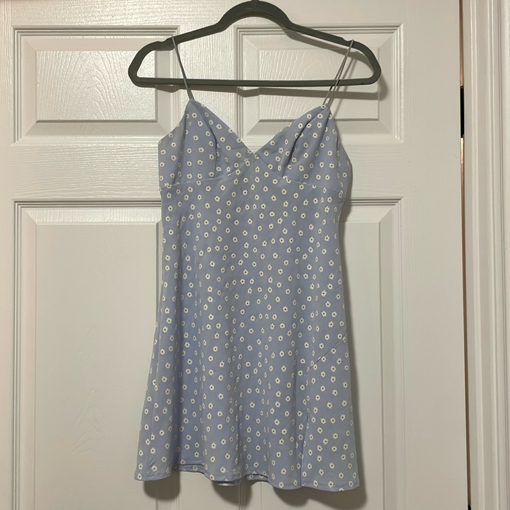 Hello Molly blue mini dress Size Small